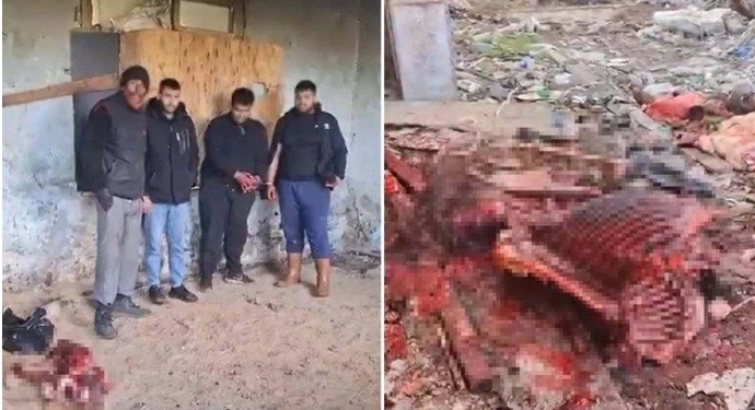 At keserken suçüstü yakalandılar! 4 şüpheli serbest bırakıldı