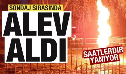 Bir ilde 'gaz' paniği! Aynı noktada ikinci kez ortaya çıktı: Saatlerdir yanıyor!